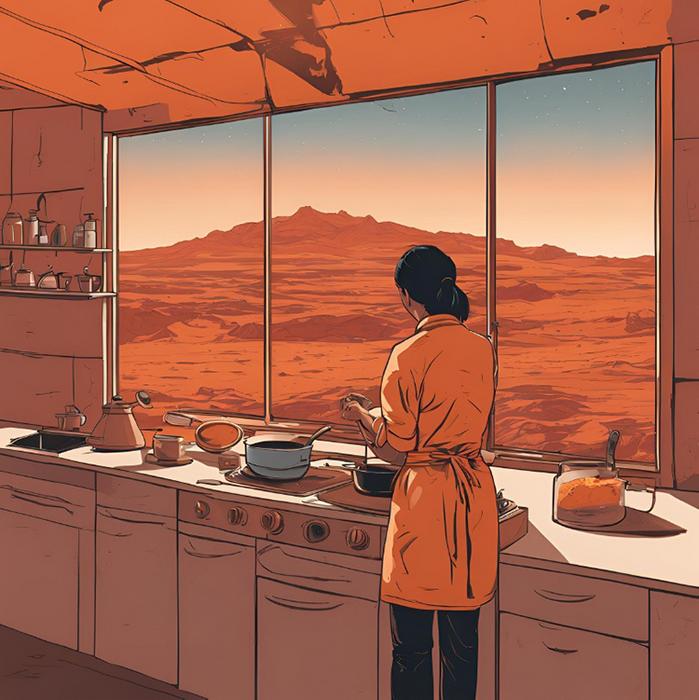 Kitchen to Mars