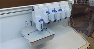 3D bioprinter demonstration 02