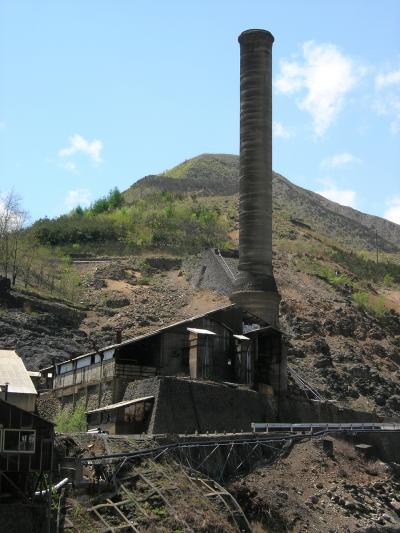 Smokestack at Ashio, Japan