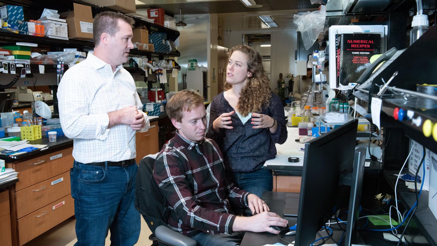 Todd Mcdevitt with Members of His Laboratory