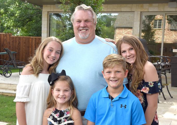 Rick Spurr and Grandkids