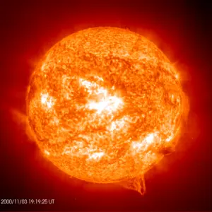 SOHO image of the sun