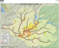 Post-Wildfire Debris Flow Probability Map