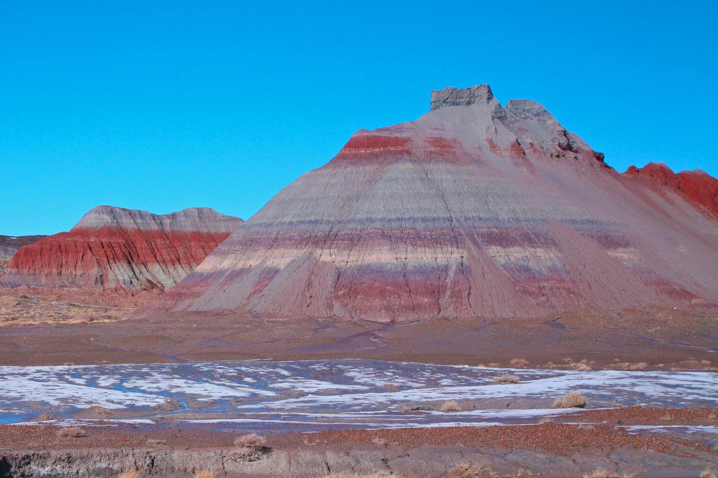 Tepees in Blue Mesa Member