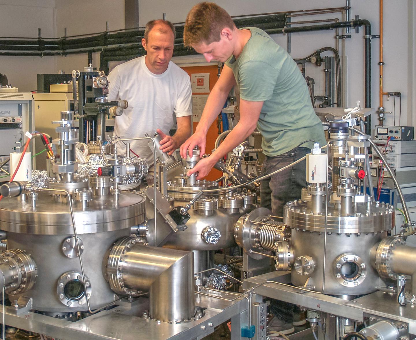 Coating Non-magnetic Steel with Various Magnetic Films