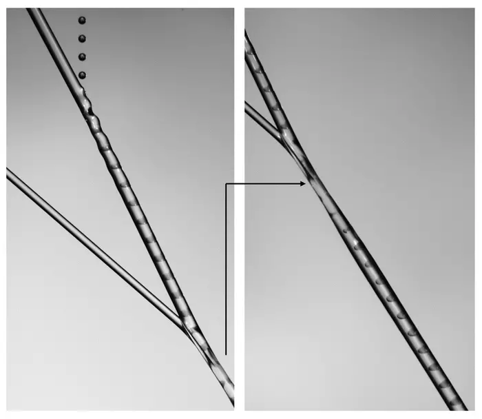 Production of a biomedical microfibre