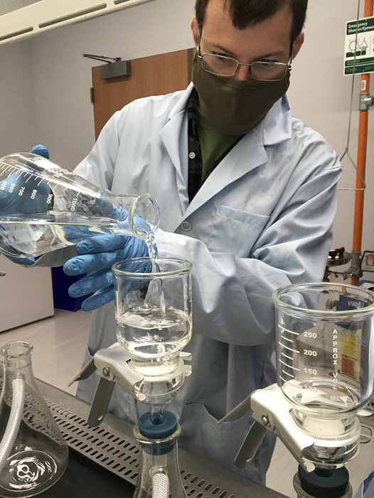 Processing water samples