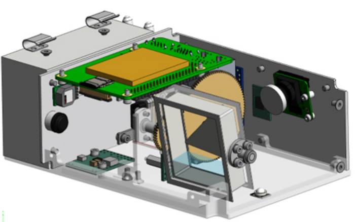 This image shows a schematic of the hardware for the Liquid Behavior investigation