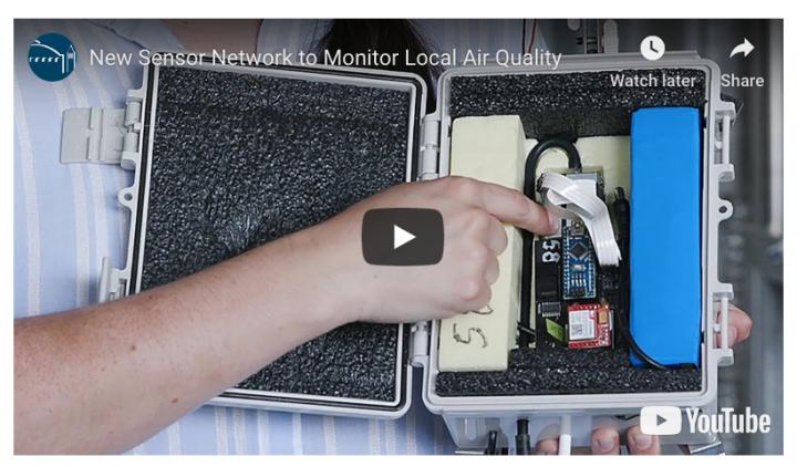 New Sensor Network to Monitor Local Air Quality