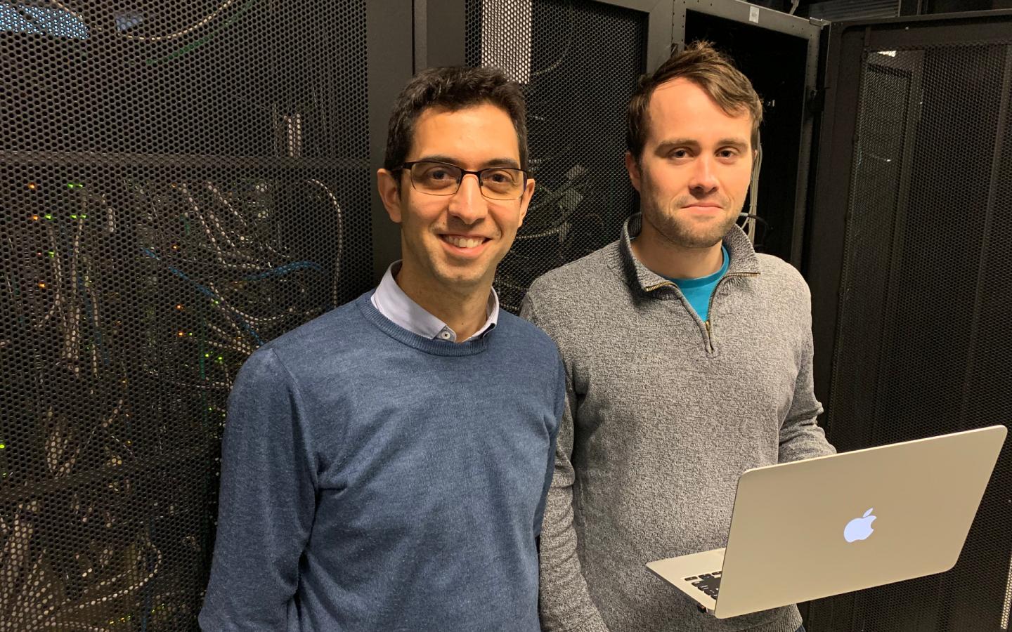 Professor Max Garcia-Melchor and Michael Craig, Trinity College Dublin