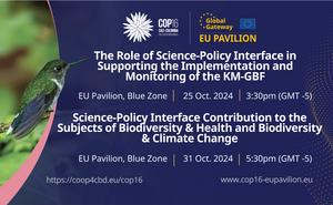 Four Horizon Europe Funded Projects to Host Key Side Events at UN CBD COP16