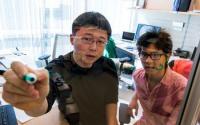 Feng Zhang in His Laboratory with Graduate Student Patrick Hsu