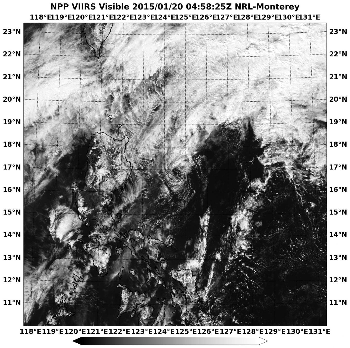 Suomi NPP Image of Mekkhala