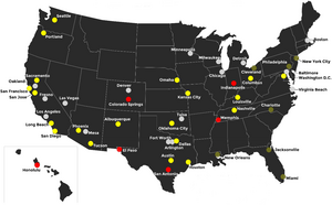 Composite Preparedness Score 50 Largest U.S. Cities