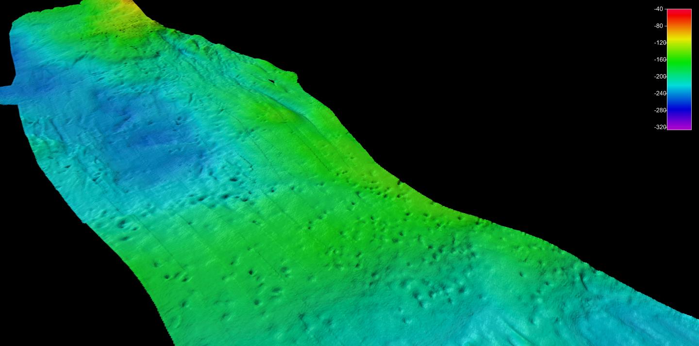 Pockmarks -- Evidence of Gas Release