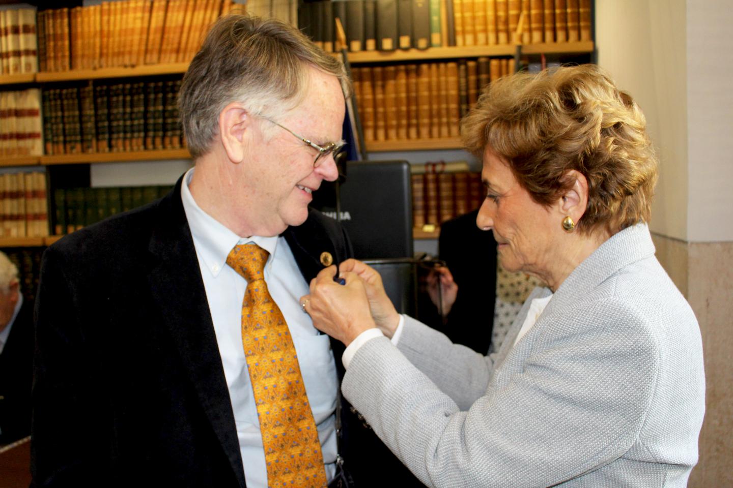 Dr. Wallace at Italian Academy of Sciences