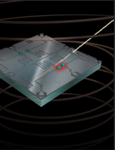 Correlated errors from particle impacts