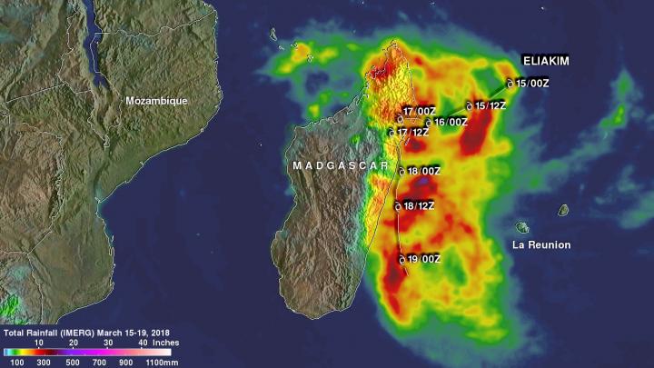 IMERG Rainfall info on Eliakim
