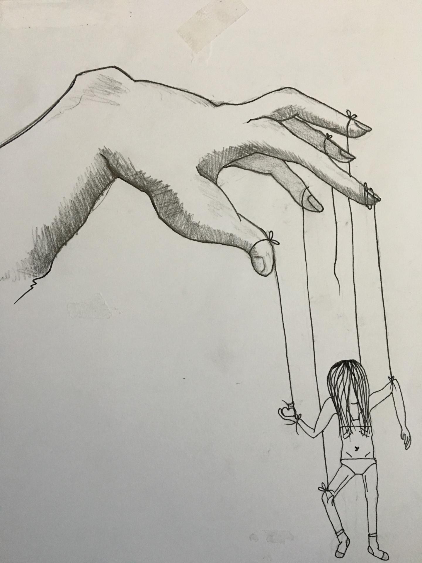 Sketch of a Patient's Perception of Living with Anorexia Nervosa