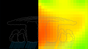 Cyclone muograph