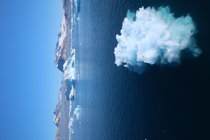 Icebergs in Southeast Greenland