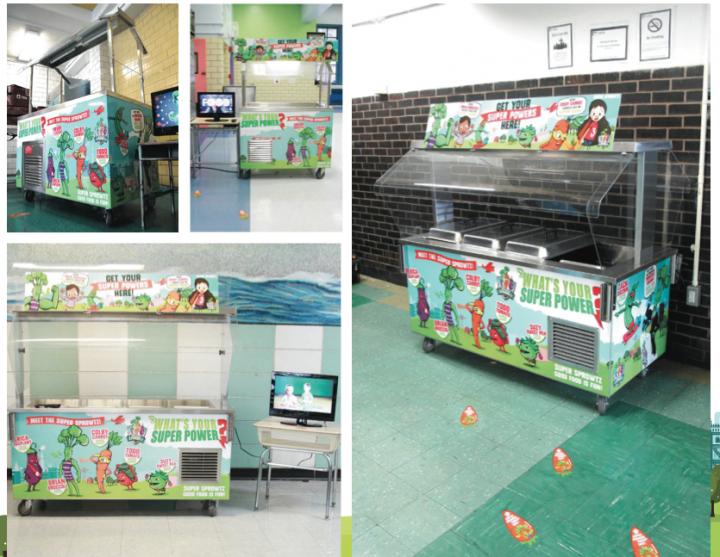 Super Sprowtz on Salad Bar