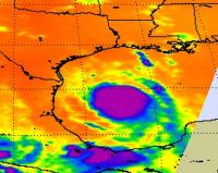 NASA AIRS Infrared Image of Tropical Storm Don