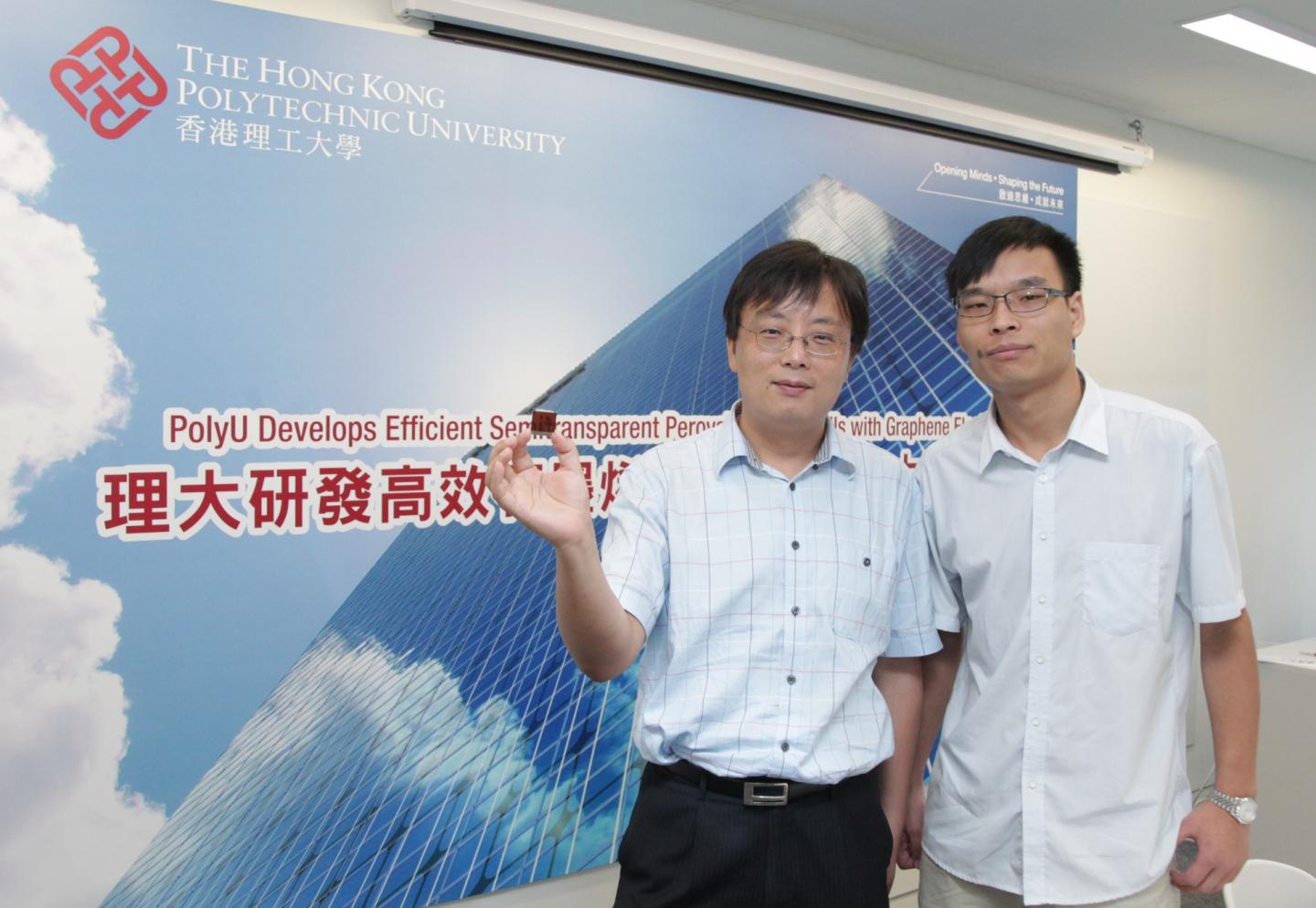 Dr. Yan Feng and You Peng, The Hong Kong Polytechnic University