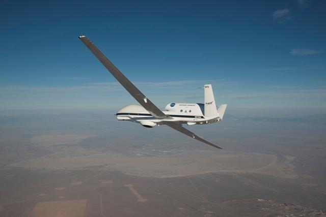 A NASA Unmanned Global Hawk Plane