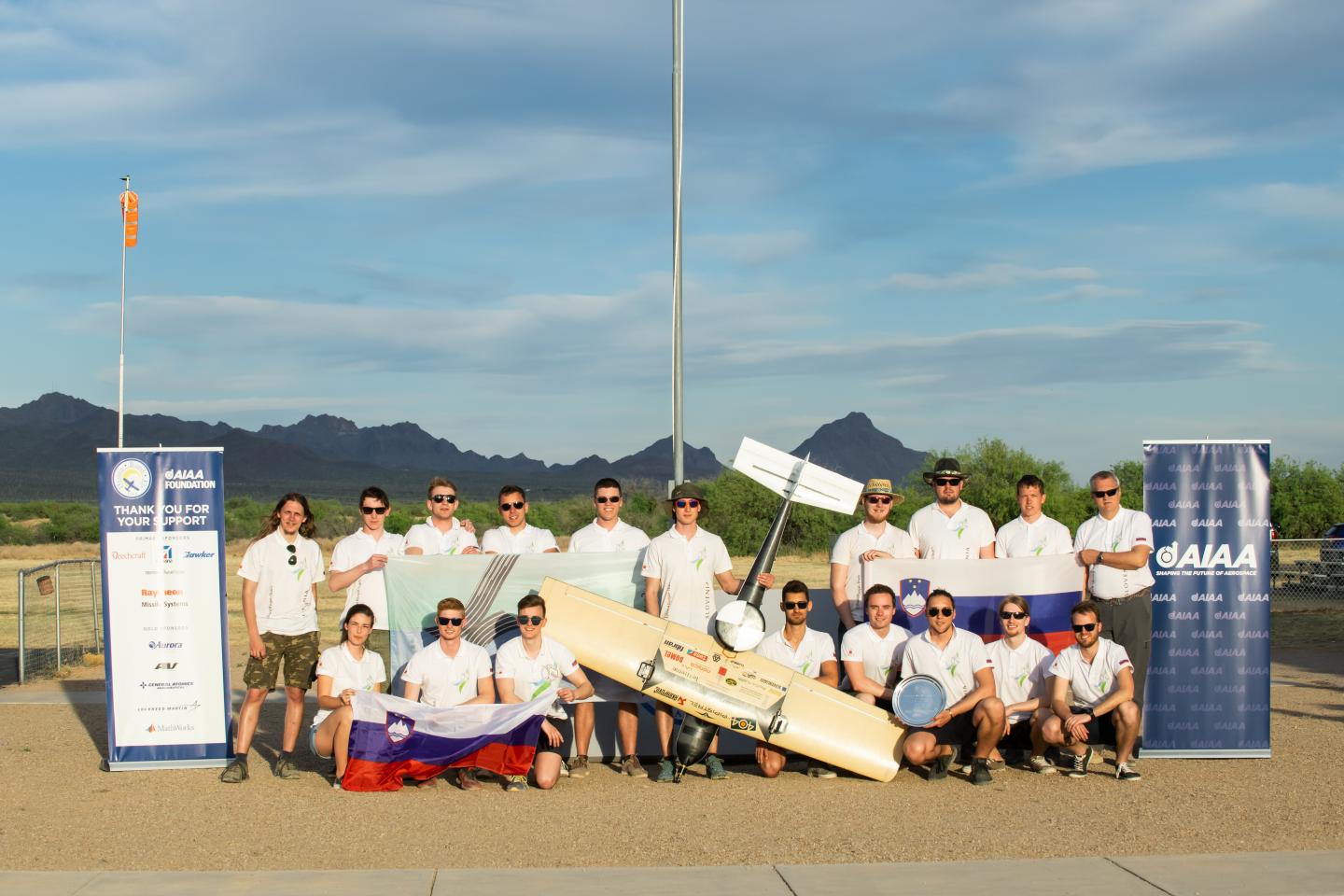 Slovenia's University of Ljubljana Wins 23rd Annual Student Design/Build/Fly Competition