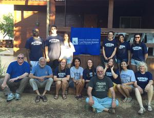 CWRU students and faculty in Israel