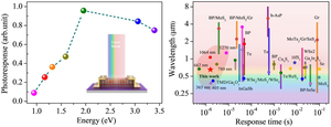 New 2D-Based Photodetector Developed with Fast and Broadband Photoresponse