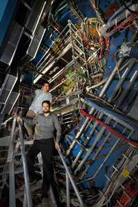 Scientists at STAR detector