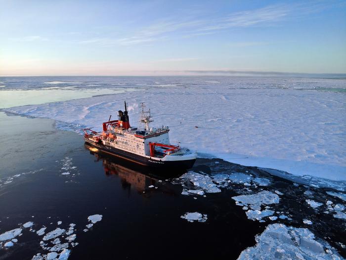 Ice Station in Central Arctic