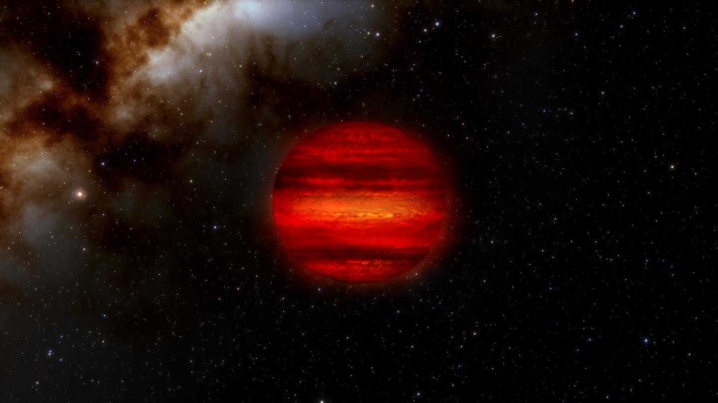 Brown Dwarf Illustration