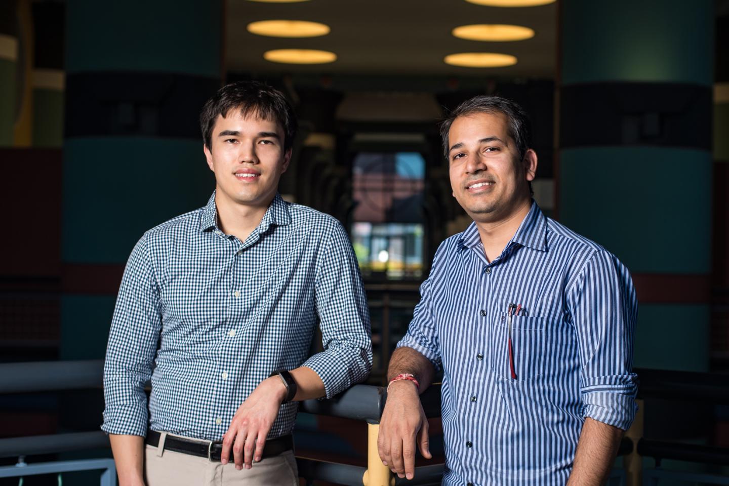 Rice researchers Ryan Spring and Anshumali Shrivastava, Rice University 