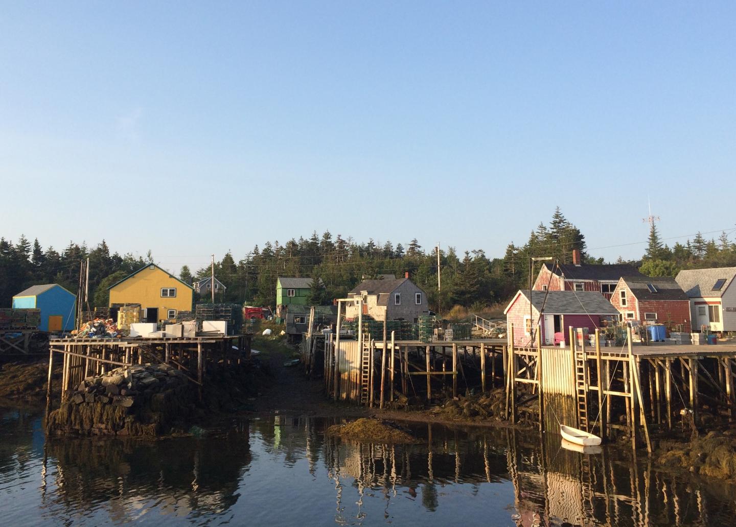 Maine Fishing Harbor
