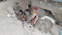Students Working in the Cleveland-Lloyd Dinosaur Quarry