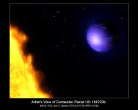 Exoplanet HD 189733B Orbiting Its Yellow-Orange Star