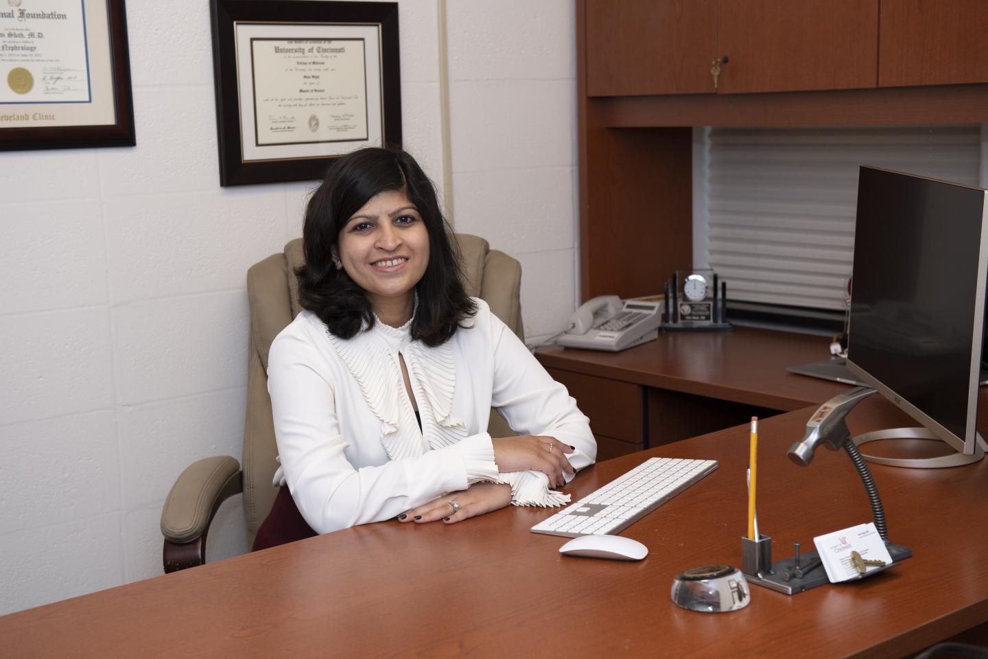 Silvi Shah, MD, assistant professor in the University of Cincinnati Division of Nephrology, Kidney CARE Program