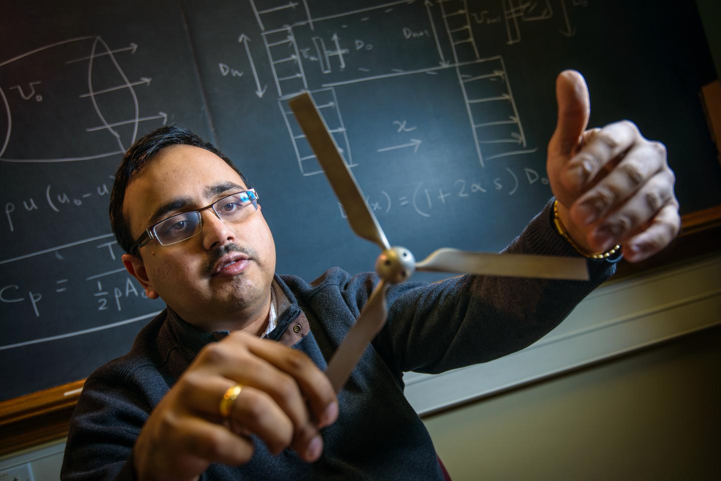 Banerjee with Turbine