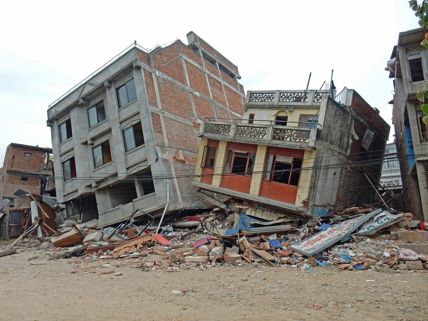 Earthquake Damage in Kathmandu