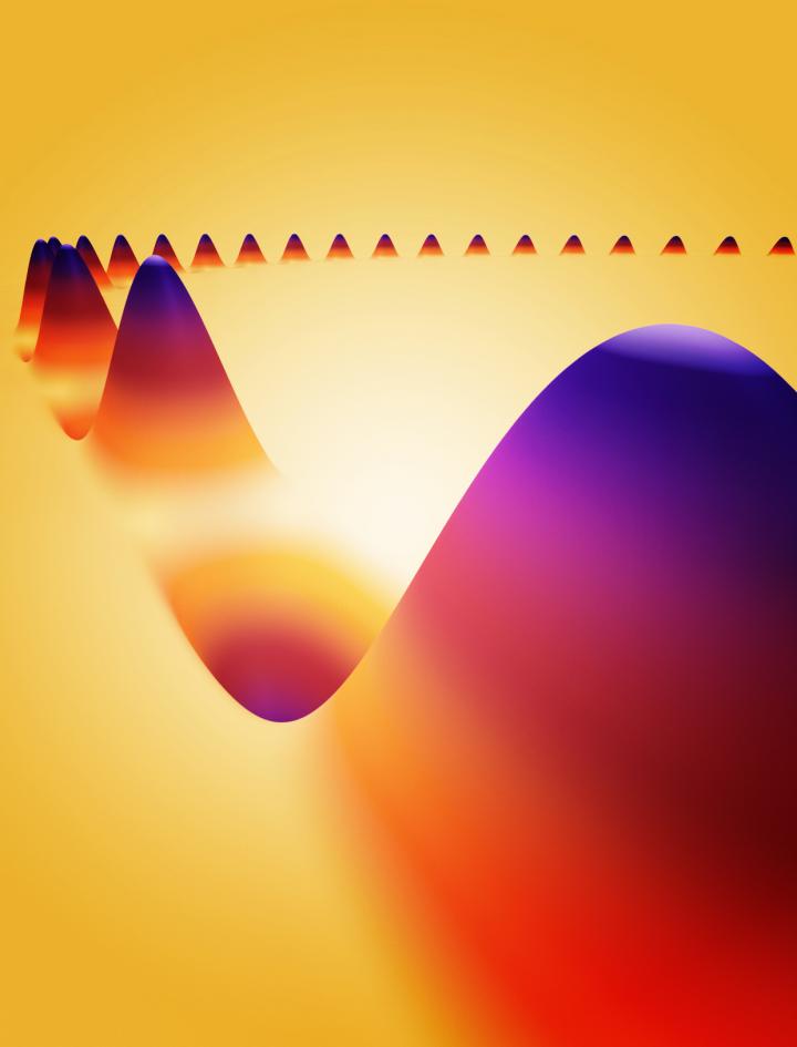 Spin Waves inside of Domain Walls
