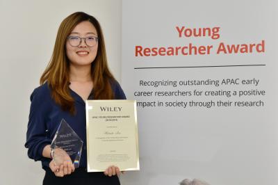 Award Winner, Dr. Lee Minah