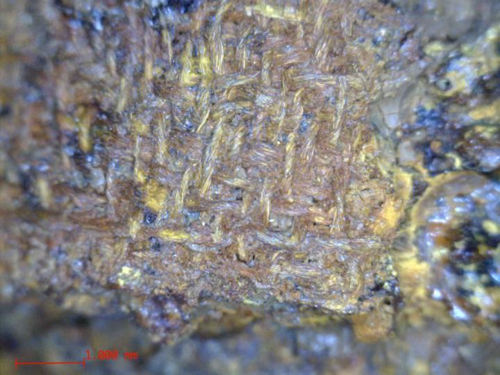 Twill Example from Civita Castellana, Italy, 7th Century BC