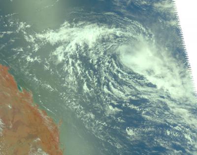NASA AIRS Instrument Visible Image of Tropical Depression Anthony
