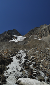 Glacial retreat in the European Alps