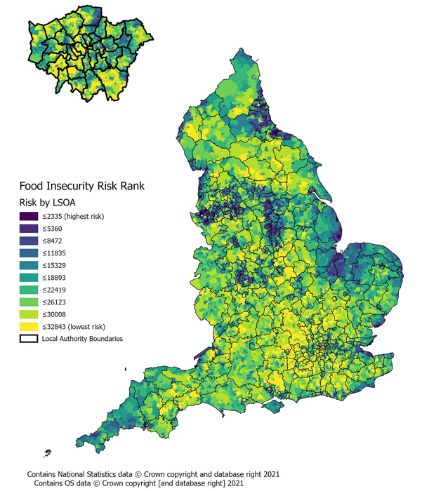 Food Insecurity in England