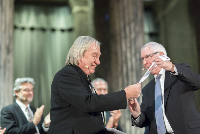 Architect Steven Holl at 2016 award ceremony