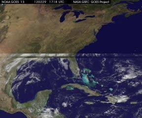 Severe Weather System Seen on Satellite Movie